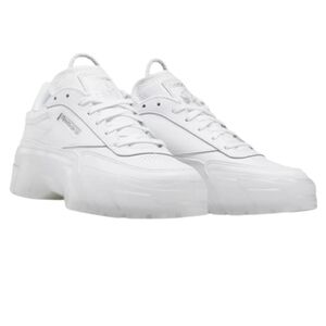 Reebok Cardi B Club C Junior Retro 80's Style Sneakers